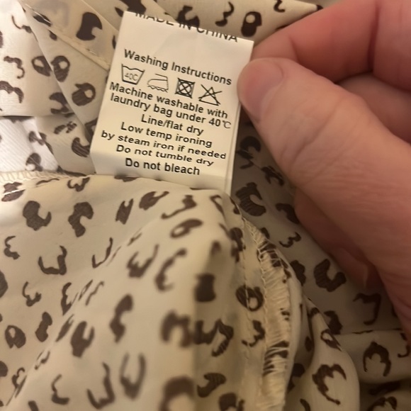 Red & Cheetah MIDI Dress | Large - Picture 6 of 6